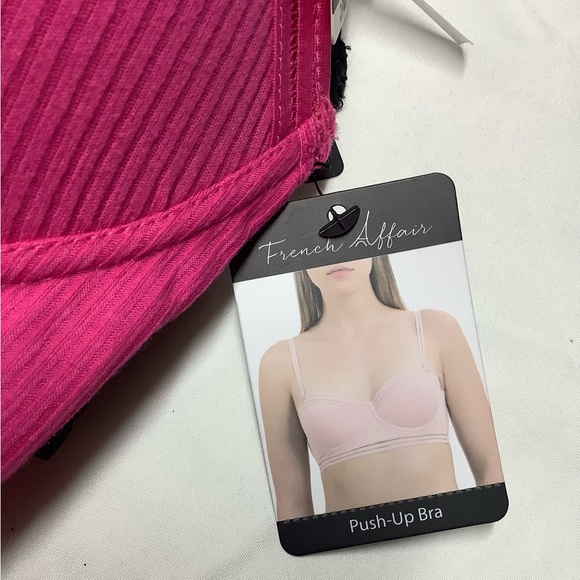 🆕French Affair Size 36C set of 2 Push Up Bras💕🖤 - Picture 8 of 8